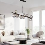 VivaluxVIV005044Полилей GALILEO SSP782 9хG9 опушени стъкла