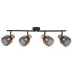 VivaluxVIV005087Спот BRIA SP793 4xE27 мрежа черен