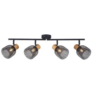 VivaluxVIV005087Спот BRIA SP793 4xE27 мрежа черен