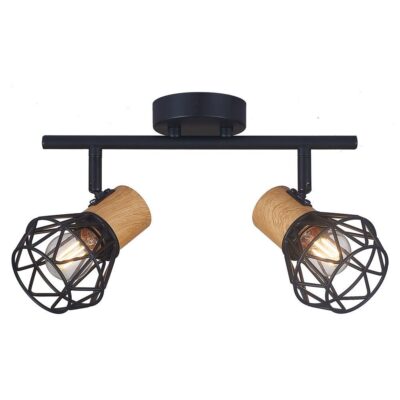 Vivalux VIV005089 Спот FRODO SP795 2xE27 метал черен