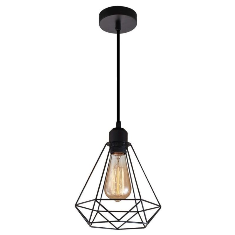 VivaluxVIV005011Полилей ALMA SSP762 1хЕ27 декоративна решетка черен