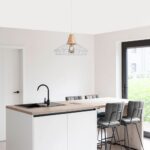 VivaluxVIV005099Полилей AVA SSP799 1xE27 метал с дърво бял