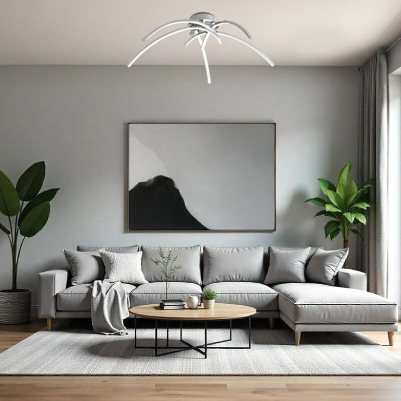 Vivalux VIV005161 LED плафон LOREIN LED 36W хром CCT-switch 3000-4000-6400K