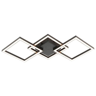 Vivalux VIV005036 LED плафон SONOMA LED SQ3 24W черен 4000K