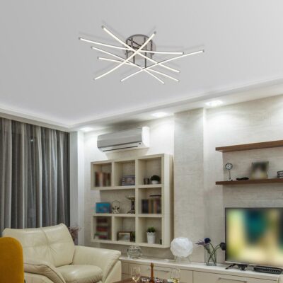 Vivalux VIV005162 LED плафон ANETA LED 40W хром CCT-switch 3000-4000-6400K