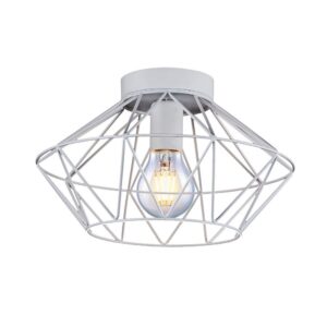 VivaluxVIV005097Плафон FRODO CL798 1xE27 метал бял