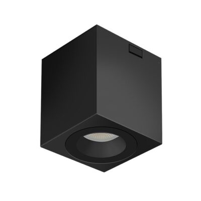 Vito 2103120 LED CEILING SPOT CUBIX-A 9W 3xCCT (3000K/4200K/6500K) 1080Lm 30°-ADJUSTABLE IP20 9*9*10CM BLACK