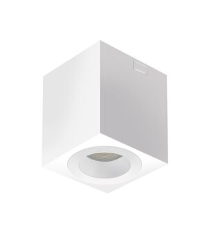Vito 2103130 LED CEILING SPOT CUBIX-A 9W 3xCCT (3000K/4200K/6500K) 1080Lm 30°-ADJUSTABLE IP20 9*9*10CM WHITE