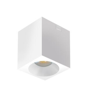 Vito 2103170 LED CEILING SPOT CUBIX-F 7W 3xCCT (3000K/4200K/6500K) 840Lm 60°-FIXED IP20 9*9*10CM WHITE