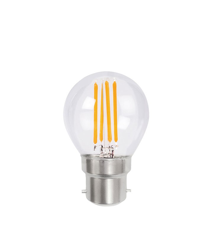 Vito 1519840 LED FILAMENT BULB LEDISONE-2 CLEAR G45 6W B22 2700K 726lm