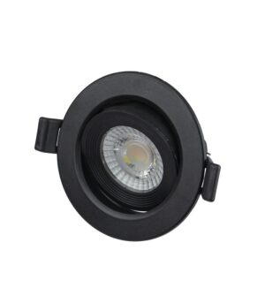 Vito 2103190 LED SPOT NIKO 7W 3xCCT (3000K/4200K/6500K) 658lm 38° θ70MM-CUT BLACK ROUND