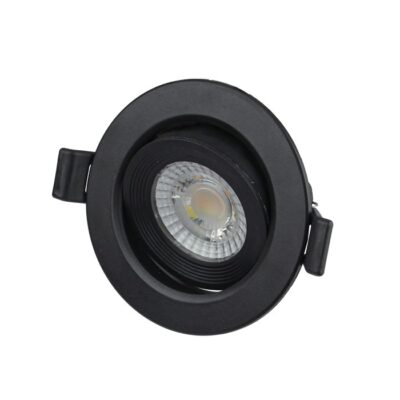 Vito 2103190 LED SPOT NIKO 7W 3xCCT (3000K/4200K/6500K) 658lm 38° θ70MM-CUT BLACK ROUND