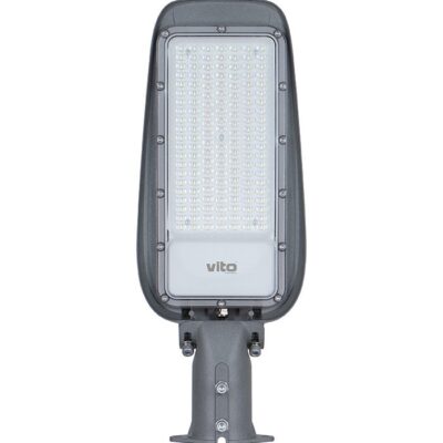 Vito 3104450 LED STREET LAMP TIGER 100W 6500K 12000lm 70°x135° IP65 IK08 10kV BLACK