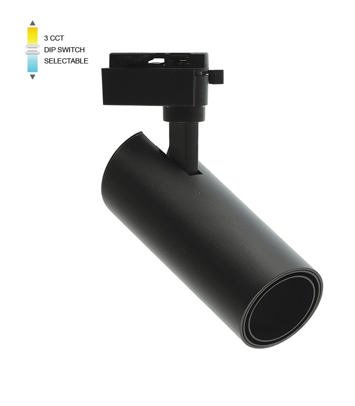 Vito 2103060 LED TRACKLIGHT MONOLINO-C20 Φ63X132 20W COB 3CCT BLACK