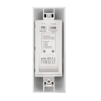 Vito 3401170 LED WALL LIGHT ARCOS 15W 5xCCT (3000K/4000K/6500K/3000K+6500K/6500K+3000K) 1350Lm IP65 20*7CM WHITE
