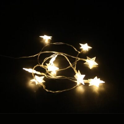 Vito 5620630 CHRISTMAS LIGHTING NATALE-10 STAR 10LED 2700K 1M 2xAA IP20 TRANSPARENT