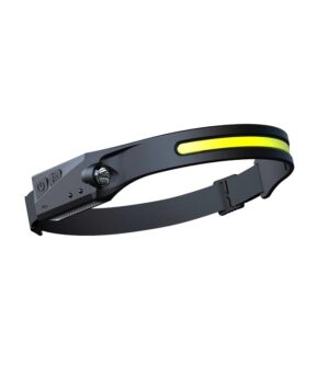 Vito 5000540 RECHARGEABLE HEAD LIGHT FLASH-7 3W/1W 6000K 300Lm/100Lm HANDMOTION-SENSOR TYPE-C BLACK