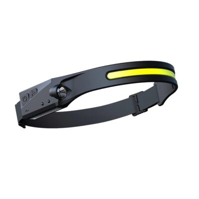 Vito 5000540 RECHARGEABLE HEAD LIGHT FLASH-7 3W/1W 6000K 300Lm/100Lm HANDMOTION-SENSOR TYPE-C BLACK