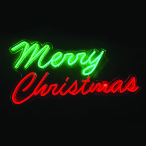 ACA Lighting X082714519 MERRY CHRISTMAS – 271 LED SMD лента зелено червено постоянно IP44 50×25см 5м кабел