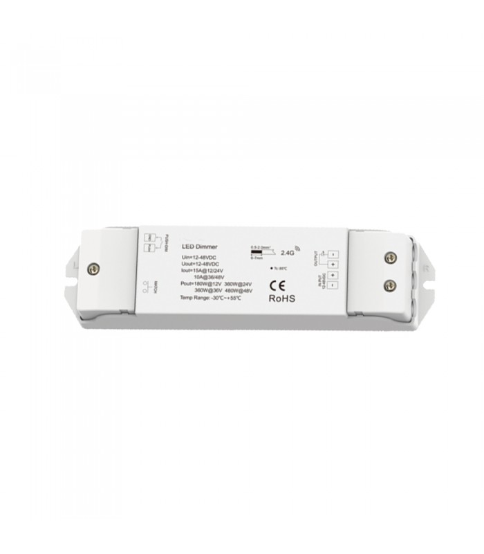 dimmable-controller-maestro-6-rf-push-dim-1xch-12v-48vdc-ip20-6210210-vito.jpg Vito 6210210 ДИМИРУЕМ КОНТРОЛЕР MAESTRO-6 RF + PUSH DIM 1xCH 12V-48VDC IP