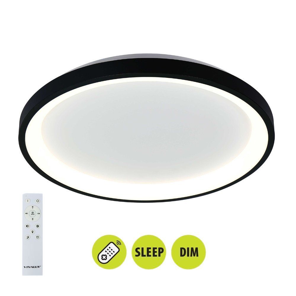 image-product-3843fd84-005254-00.jpg Vivalux VIV005254 Мултифункционална LED плафониера с дистанционно ALEXA-C LED 80W CCT 3000-6000K