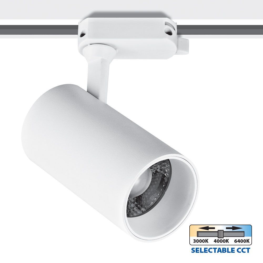 image-product-a7e66f4a-005203-00.jpg Vivalux VIV005203 LED прожектор за релсов монтаж TRANCE LED 20W 1400lm бял CCT-switch 3000K-4000K-6400K