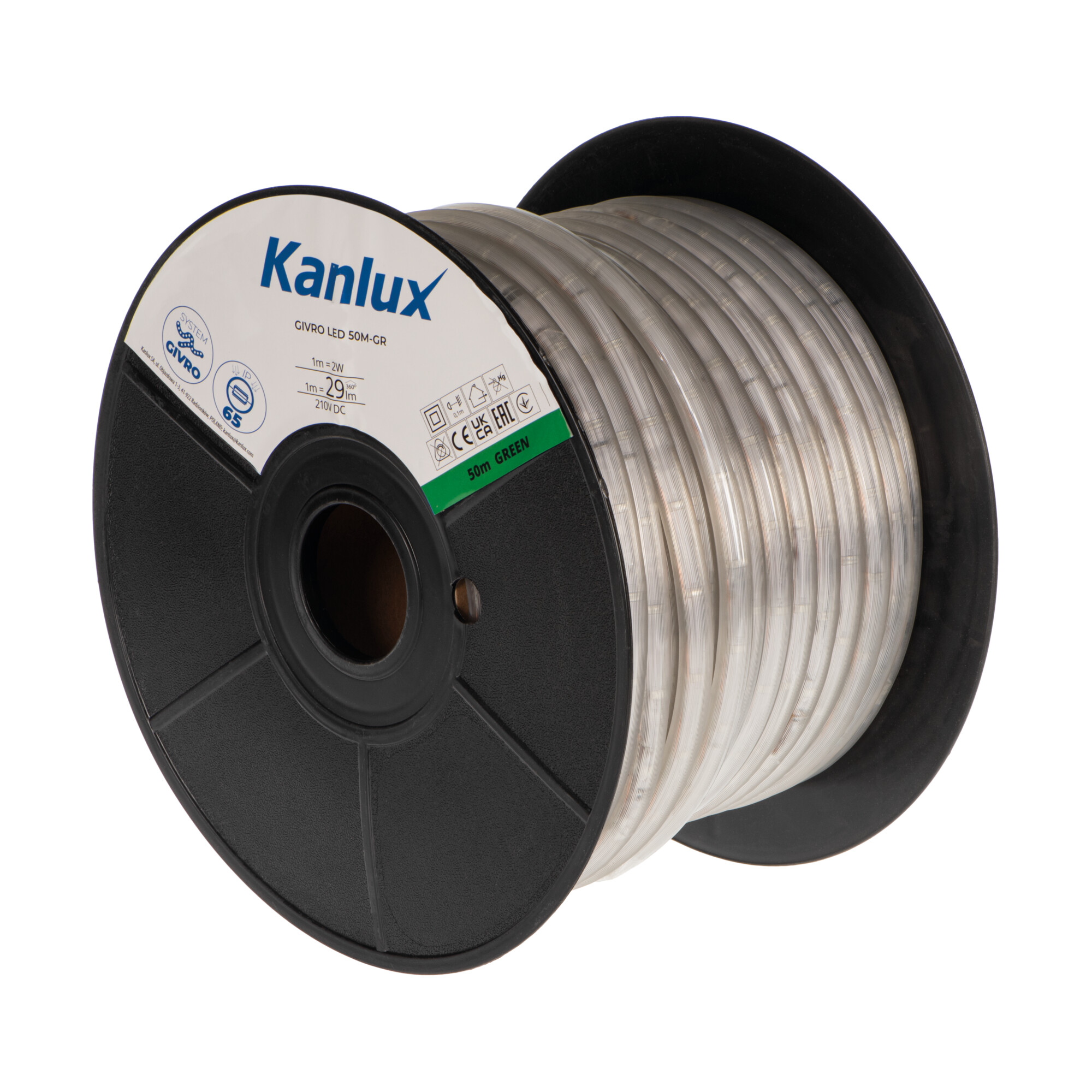 38586.jpg Kanlux 38586 Светлинен маркуч GIVRO LED 50M-GR