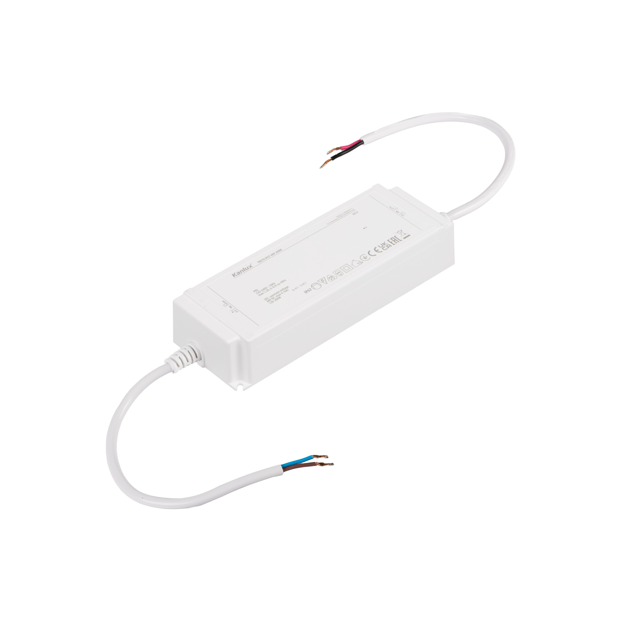 39525.jpg Kanlux 39525 Захранващо устройство CV TRETO IP67 48V 200W