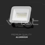 V-TAC VT-10014 20W LED Прожектор SAMSUNG Чип PRO-S Черно Тяло 3000К
