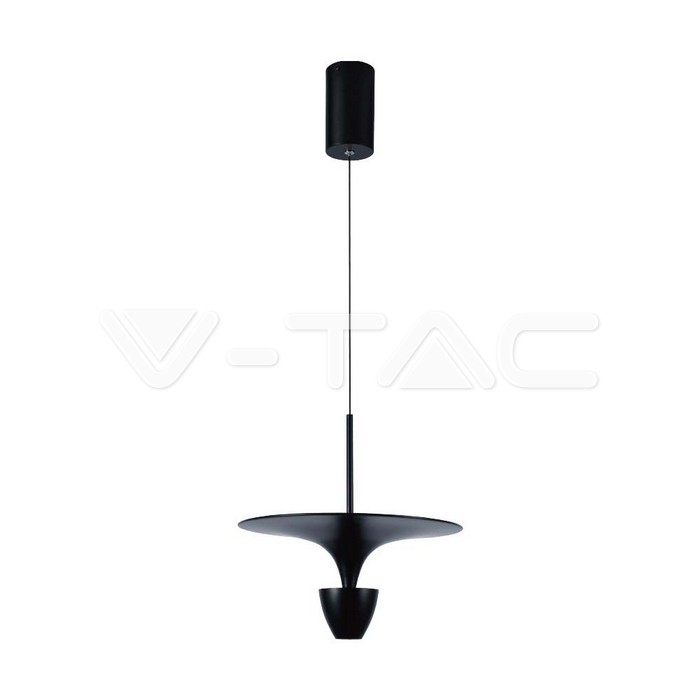 10083.jpg V-TAC VT-10083 9W LED Висяща Лампа (30*320*100CM) Черно 3000K