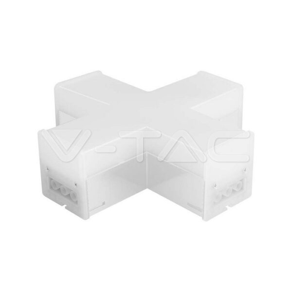 V-TAC VT-10142 X Конектор Бяло Тяло 4000K