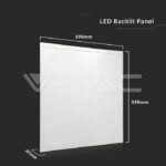 V-TAC VT-10217 LED Панел 36W 600x600mm 120lm/W 4000K Вкл. Драйвер 10бр/СЕТ