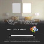 V-TAC VT-10245 18W LED Магнитен Линеен Осветител 4000K Черно Тяло