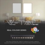 V-TAC VT-10260 12W LED Магнитен Линеен Спот Регулируем 4000K Черно Тяло
