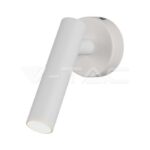 V-TAC VT-10292 2W LED Стенен Аплик Хотел Кръг 3000K Бяло Тяло