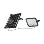V-TAC VT-10310 30W LED Соларен Прожектор LiFePo Батерия 3.7V Черен 4000K