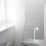 V-TAC VT-10346 6W LED Настолна Лампа Бяло Тяло 3000K