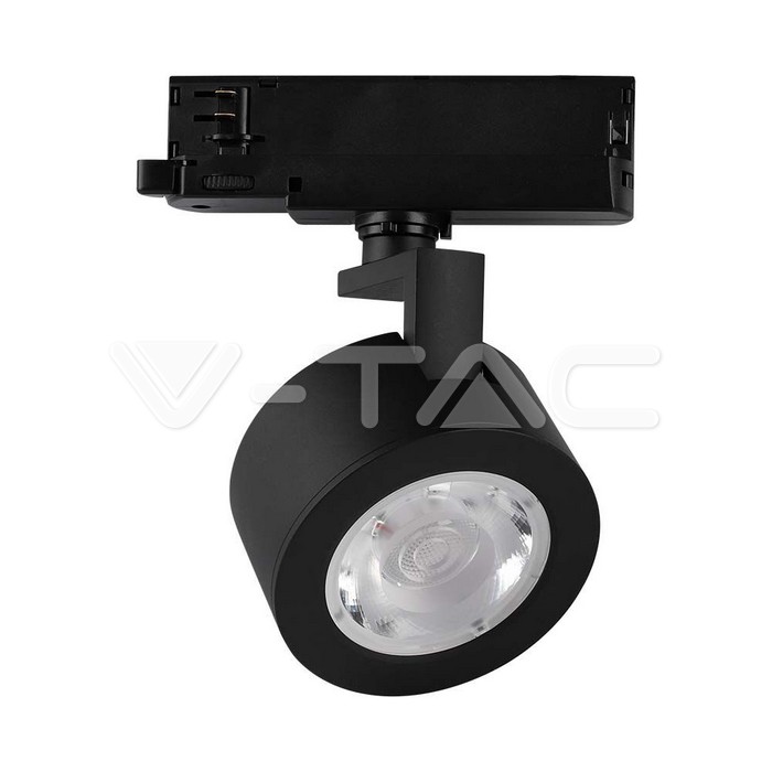 10371.jpg V-TAC VT-10371 30W LED Прожектор Релсов Монтаж Черно Тяло 3в1