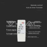 V-TAC VT-10414 40W LED Соларен Прожектор 6000К Бяло Тяло