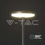 V-TAC VT-23021 12W LED Градинско Колче D150xH800 3000K Антрацит IP65