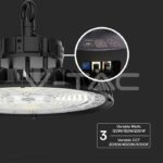 V-TAC VT-10467 120W/150W/200W LED Камбана 3в1 3000K;4000K;5000K UFO 160lm/W