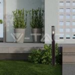 V-TAC VT-10472 Градинска Наземна Лампа E27 Черно Тяло IP44