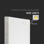 V-TAC VT-23023 24W LED Панел Външен Монтаж Квадрат 4000К