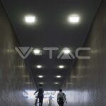 V-TAC VT-23023 24W LED Панел Външен Монтаж Квадрат 4000К