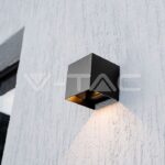 V-TAC VT-11885 9W COB LED Соларна Стенна Батерия 1x2600mAh 16ч. 4000K Черно Тяло IP65