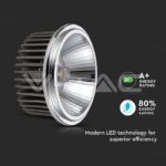 V-TAC VT-1245 LED Крушка AR111 20W 12V 20° COB Чип Бяла Светлина