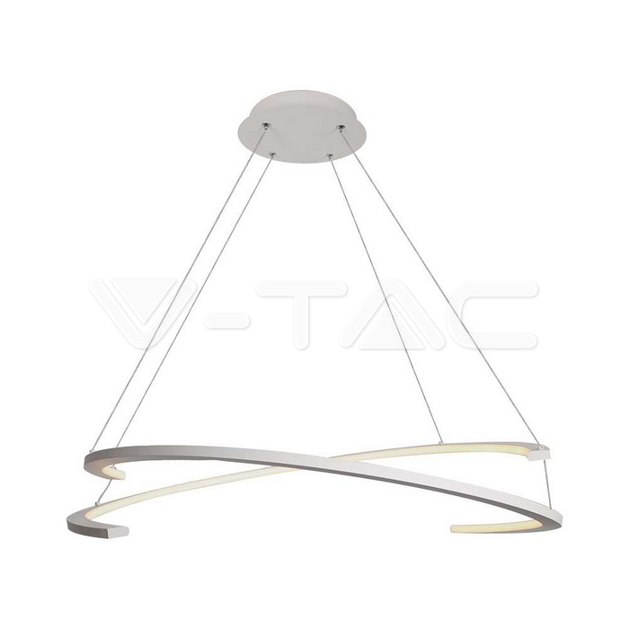 14987.jpg V-TAC VT-14987 LED Осветител 48W Висящ 800x1200мм Димиращ Бял 4000К