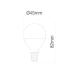 Vito 1514090 Лед Крушка BASIS G45 6400K IP20 3.3W E14 220V