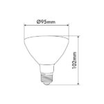 Vito 1514350 Лед Крушка PARLED PAR30 6400K IP20 13.2W E27 220V