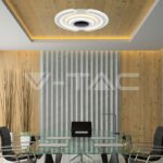 V-TAC VT-15358 95W LED Осветител За Таван (52*5CM) CCT: 3000K+6000K Димираща + Дистанционно